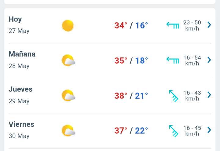 Día soleado con temperatura hasta 34°C hoy en Juárez