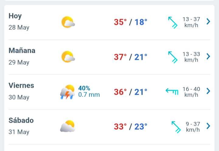 Día soleado con temperatura hasta 35°C hoy en Juárez