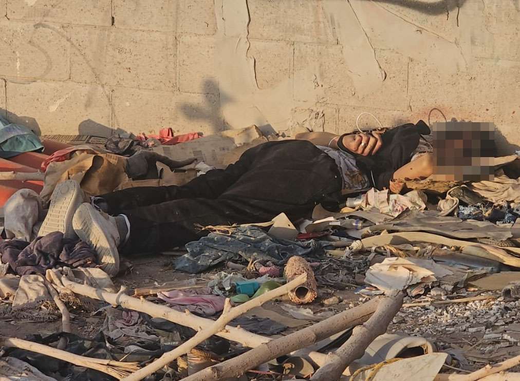 Hallan un ejecutado maniatado en la colonia Kilómetro 20