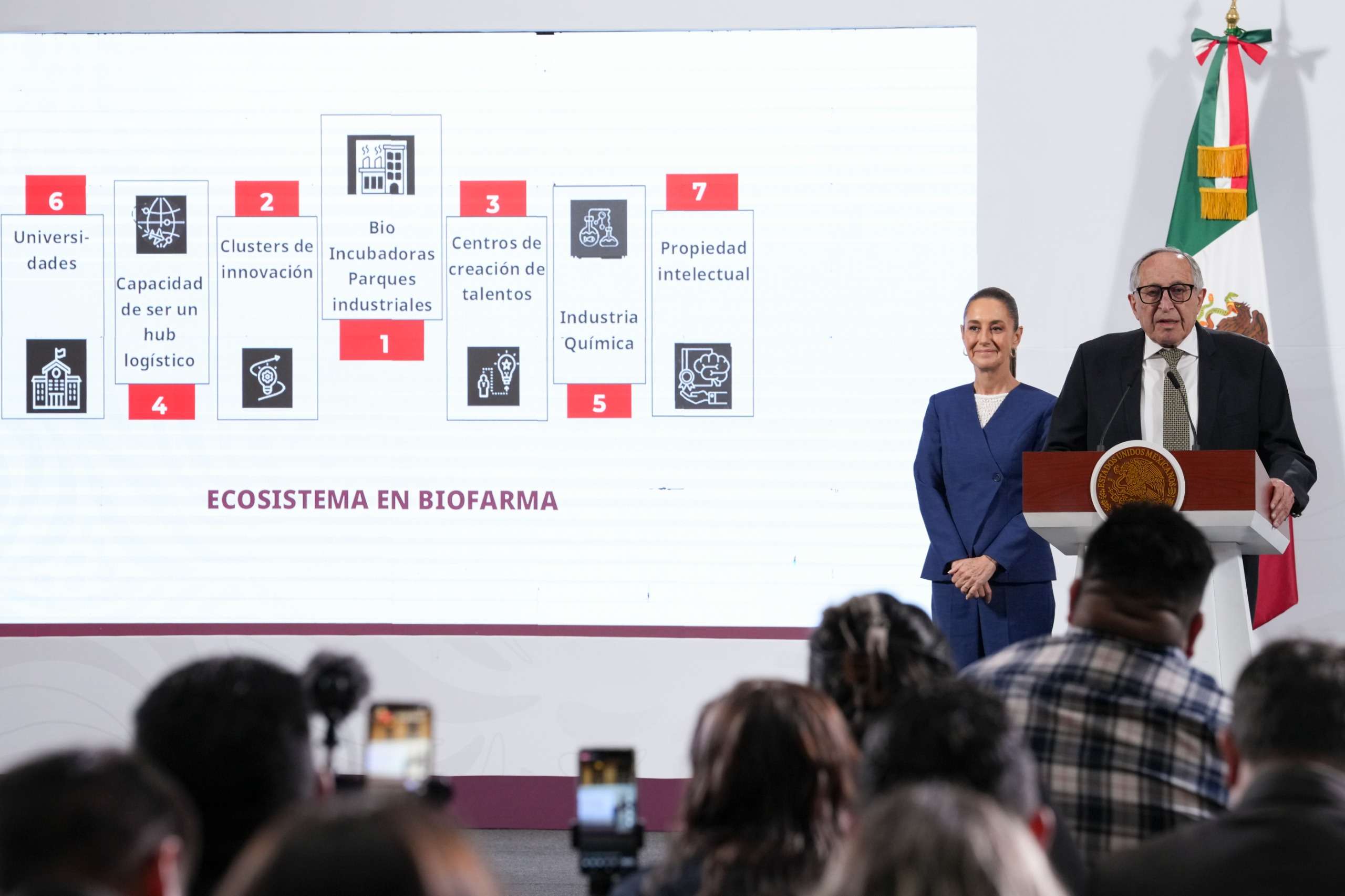 Impulsa Sheinbaum industria biofarmacéutica con nuevo decreto