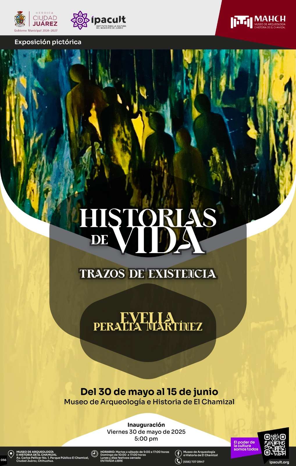 Invita a la inauguración de la exposición Historias de vida
