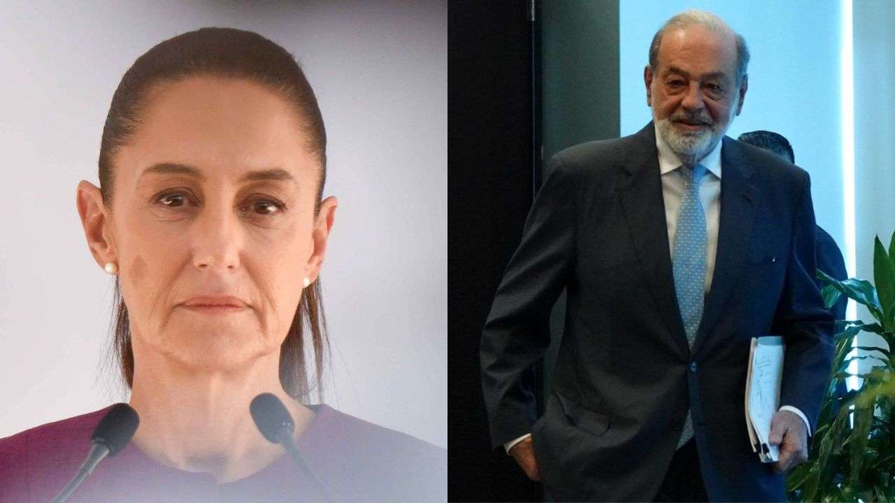 Se reúne Slim con Sheinbaum en Palacio Nacional