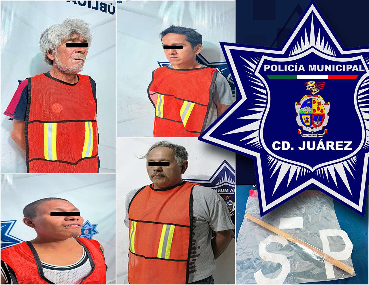 Arrestan a 4 por violencia familiar
