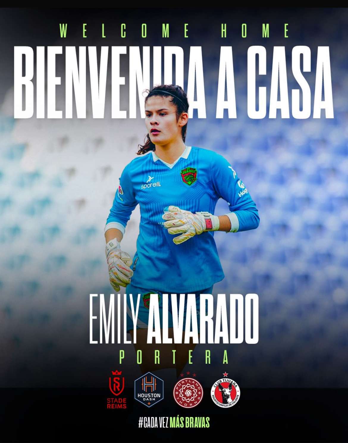 Defenderá Emily Alvarado el arco de Bravas