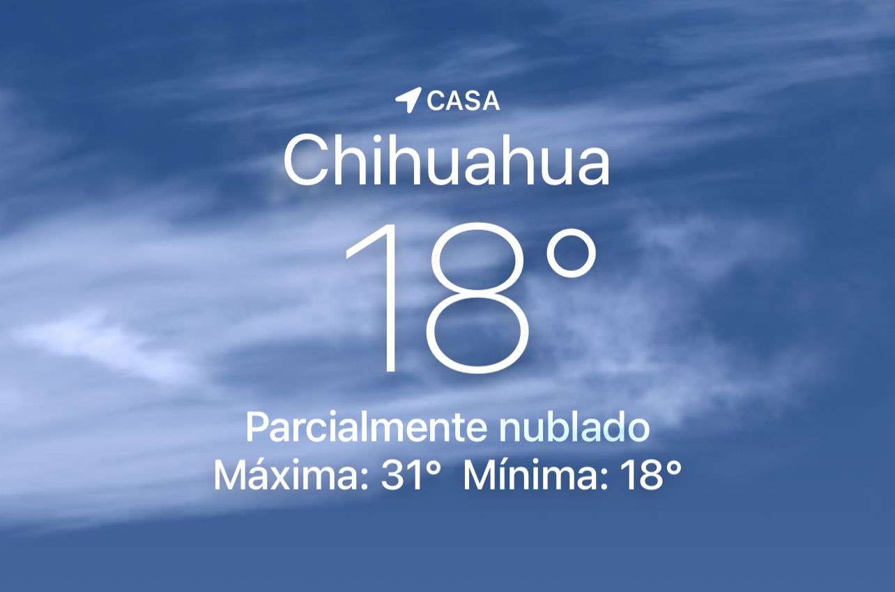 Se espera nuboso con máxima de 31 grados centígrados 