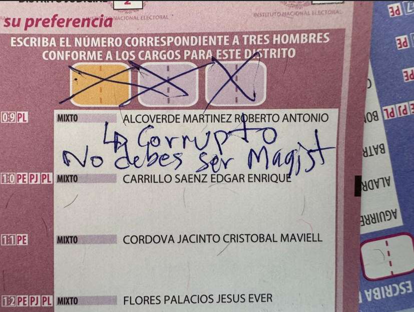 Cobran justiciables en boleta actuar de juez corrupto