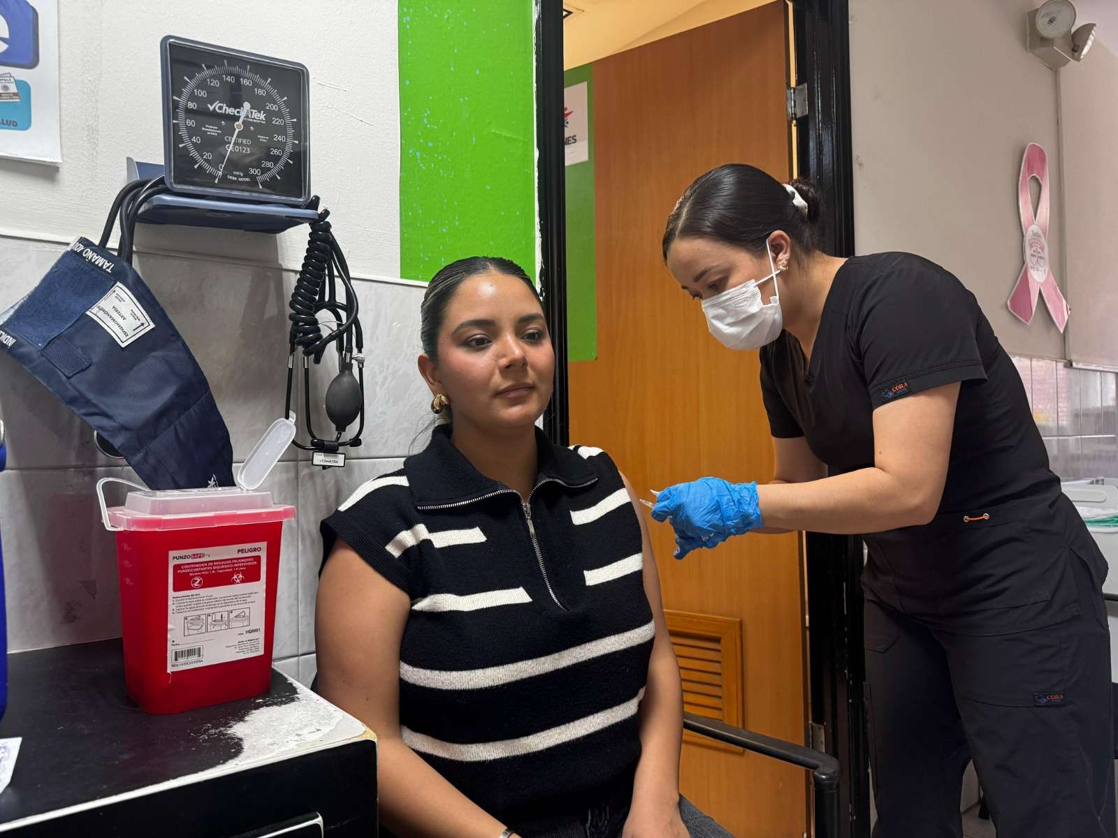 Arranca en Pensiones Civiles vacunación contra el sarampión
