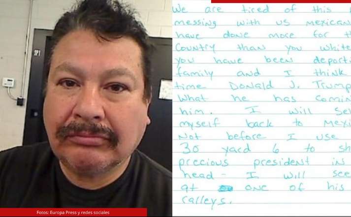 Falsifica carta contra Trump para provocar deportación de mexicano