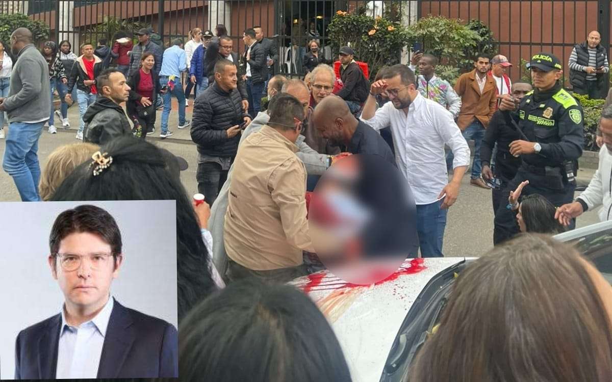 Balean al candidato presidencial colombiano Miguel Uribe