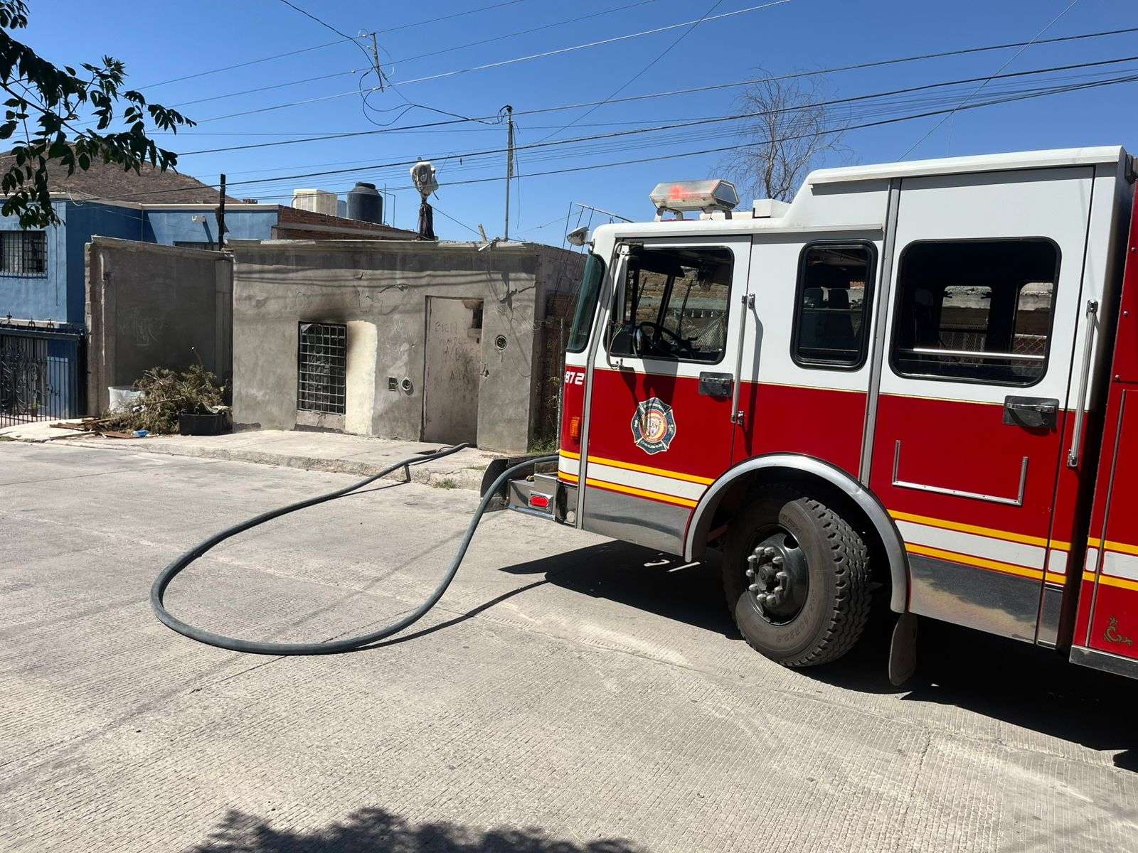 Se incendia casa abandonada usada como picadero | La Opción de Chihuahua