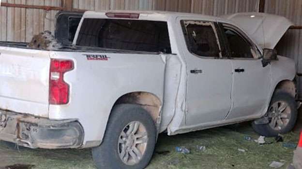 Aseguran 2 trocas blindadas en Ojinaga