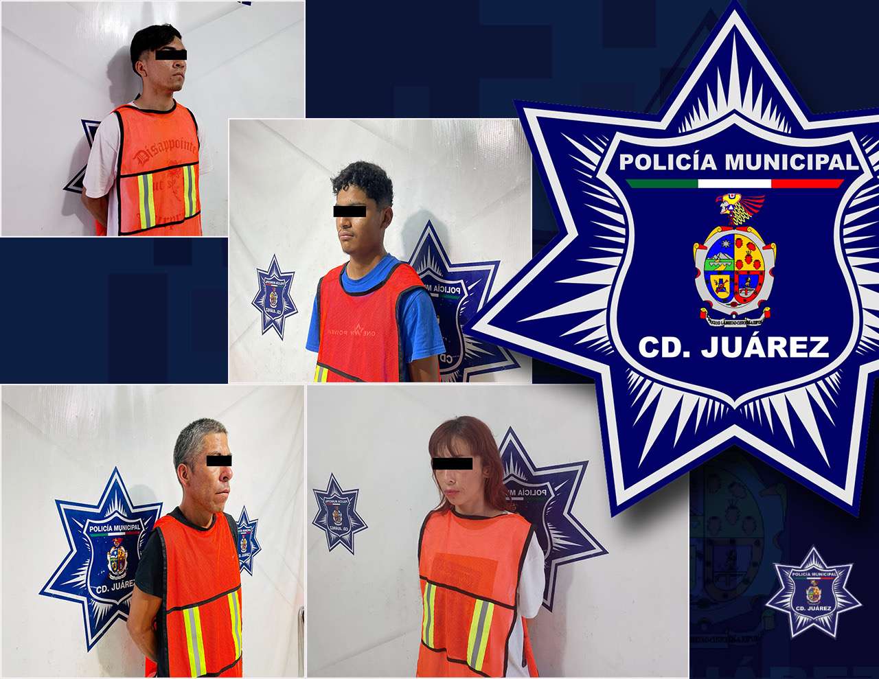 Detienen a cuatro personas con orden de aprehensión