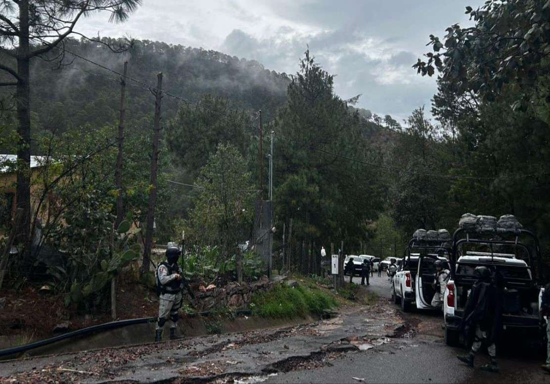 Hallan 2 muertos luego de balaceras en Guadalupe y Calvo