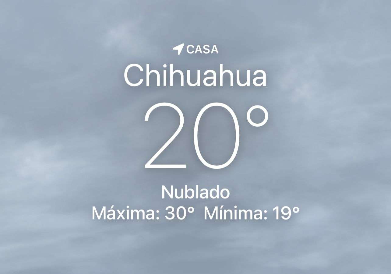 Se espera día nublado con máxima de 30 grados centígrados