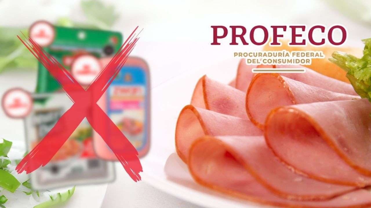 Amenaza Profeco de retirar marcas de jamón de supermercados