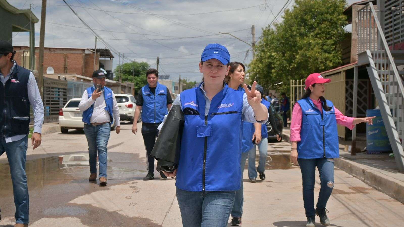 Destaca PAN Municipal labor de Maru y Bonilla en zonas afectadas por lluvias