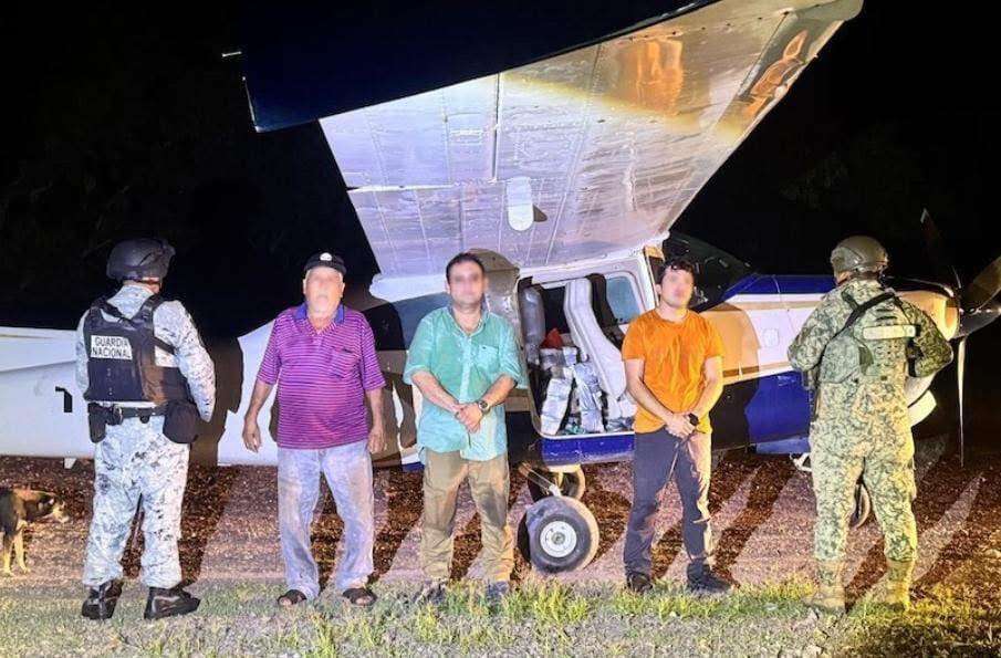 Es de aquí copiloto de avioneta cargada de cocaína asegurada en Colima