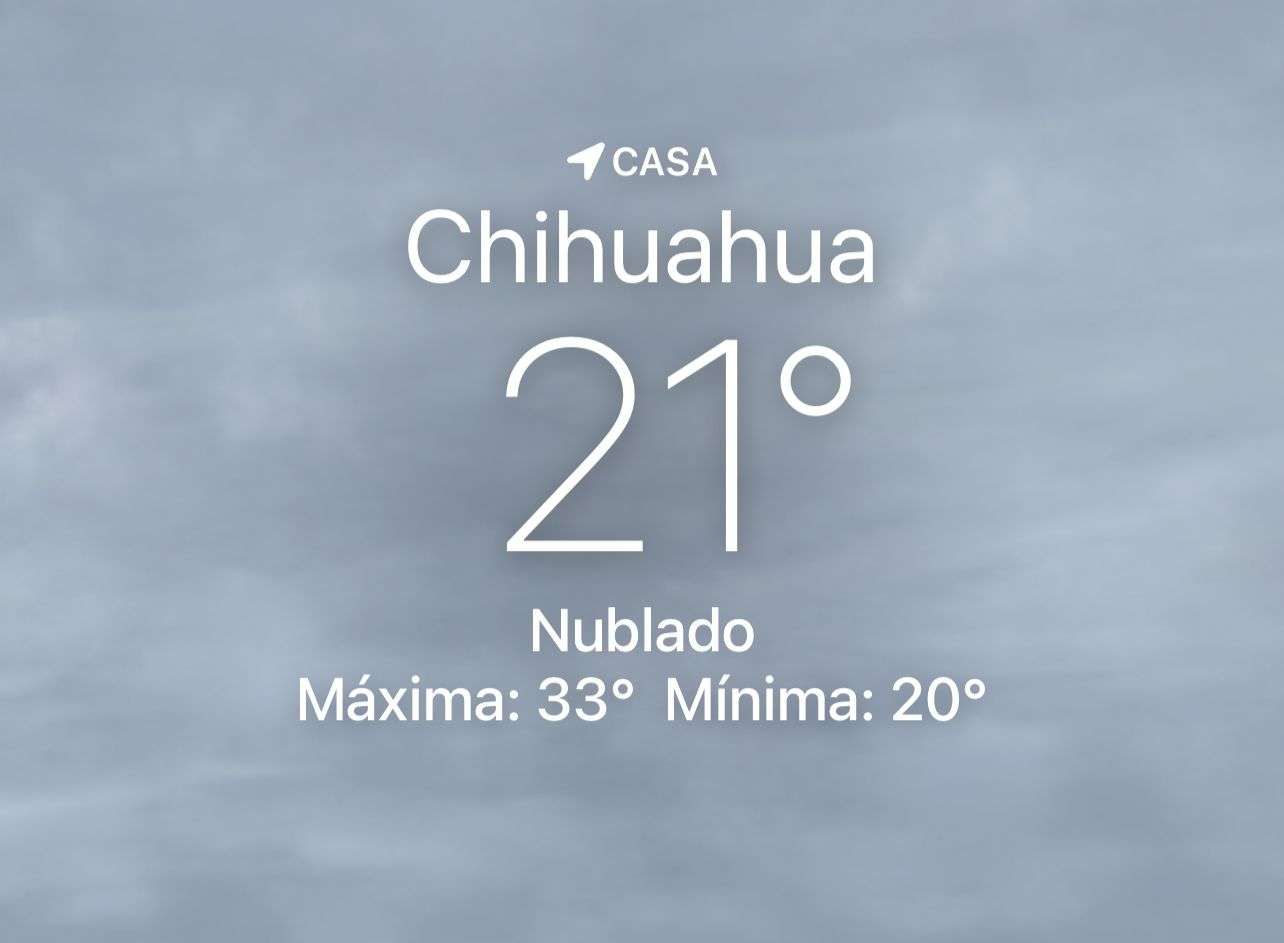 Pronostican día nuboso con máxima de 33 grados centígrados