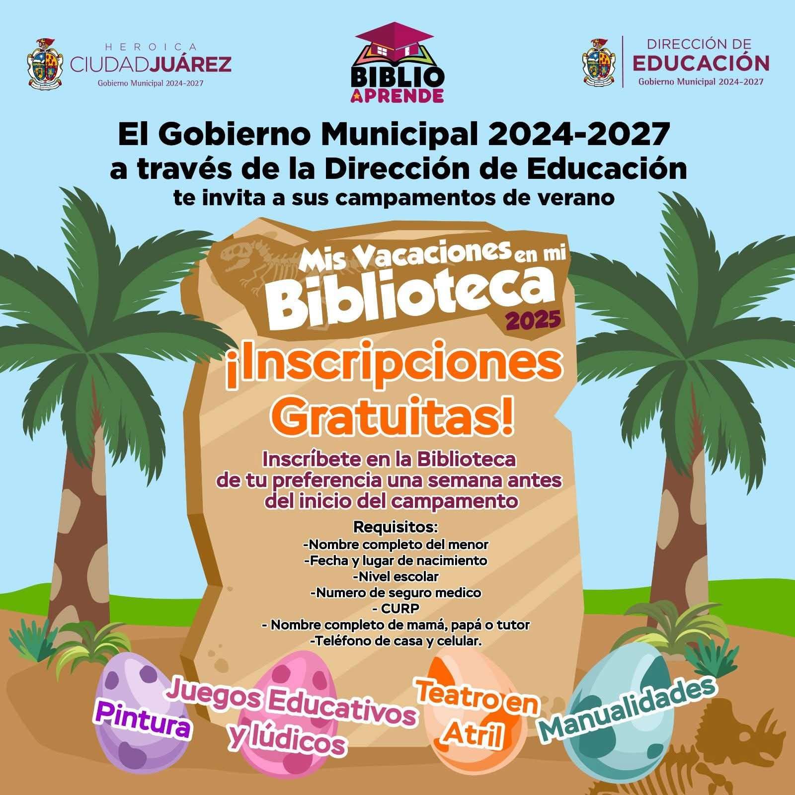 Inician mañana “Mis vacaciones en mi biblioteca 2025”