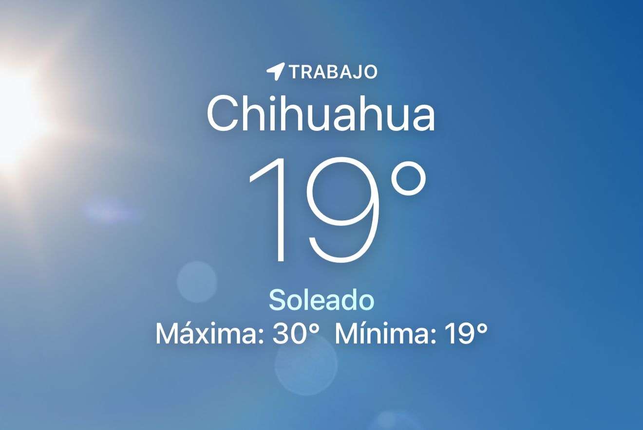 Amanece soleado con temperatura de 19 grados centígrados
