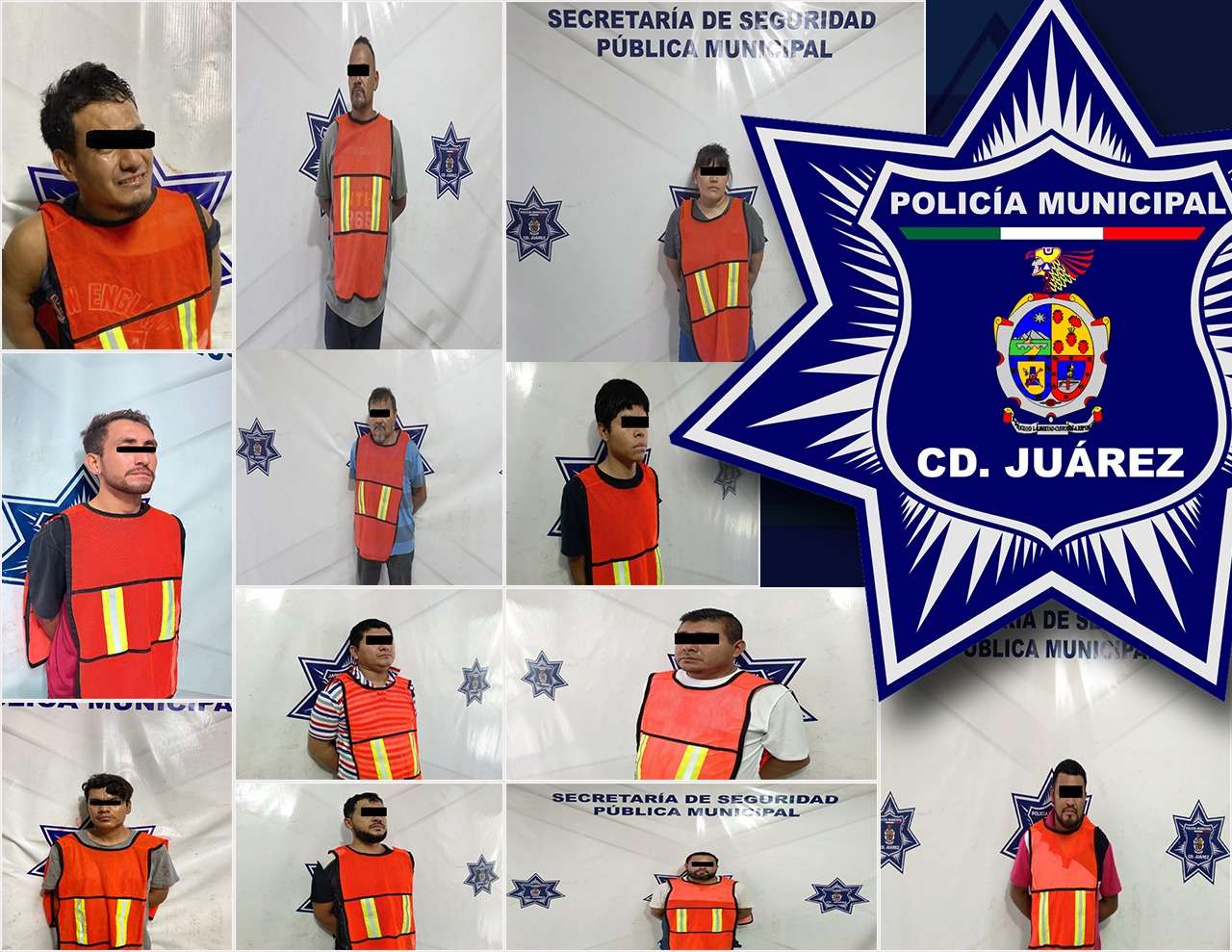 Arrestan a 12 por violencia familiar 