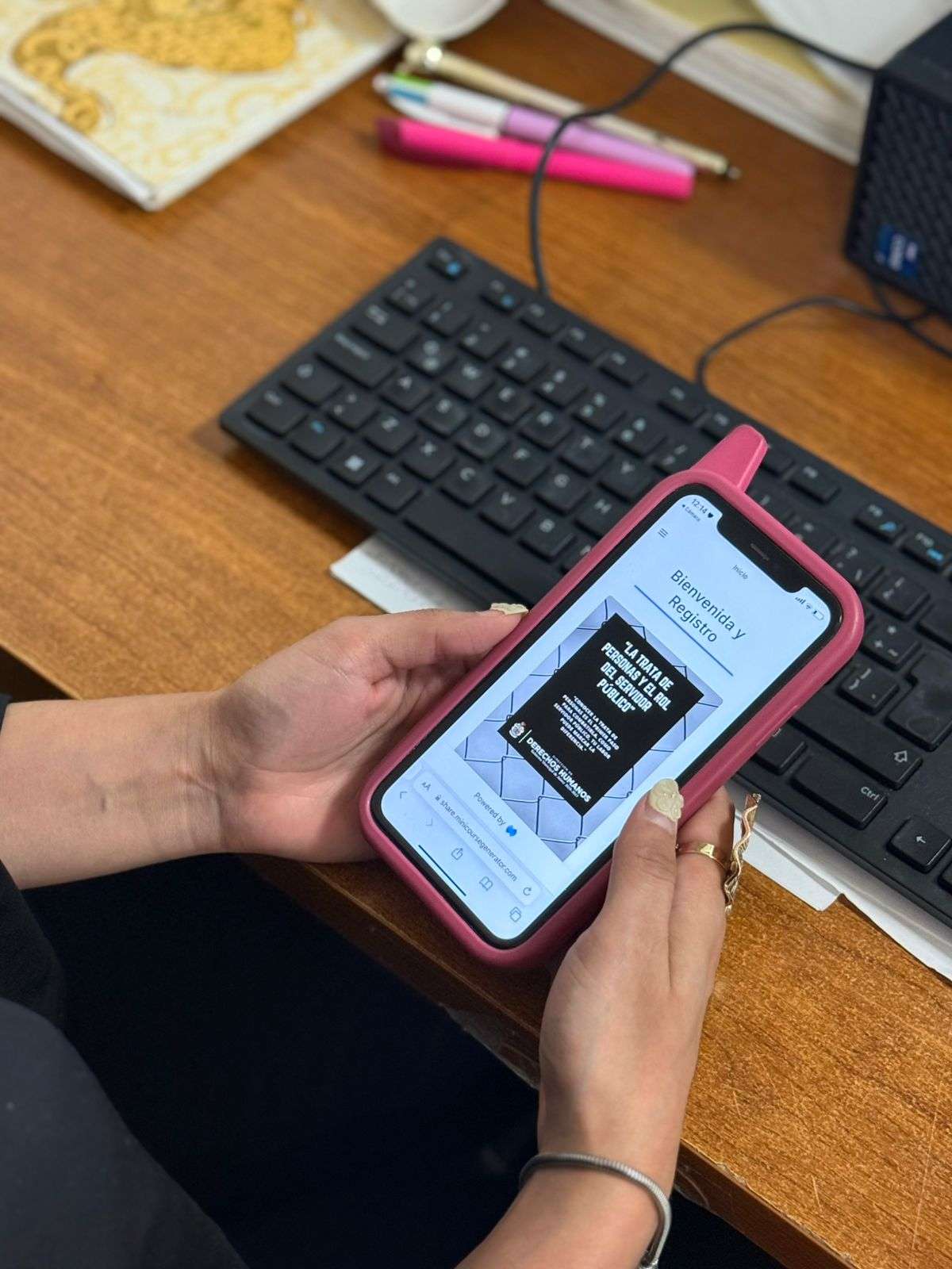 Impulsa Derechos Humanos capacitación contra la trata de personas