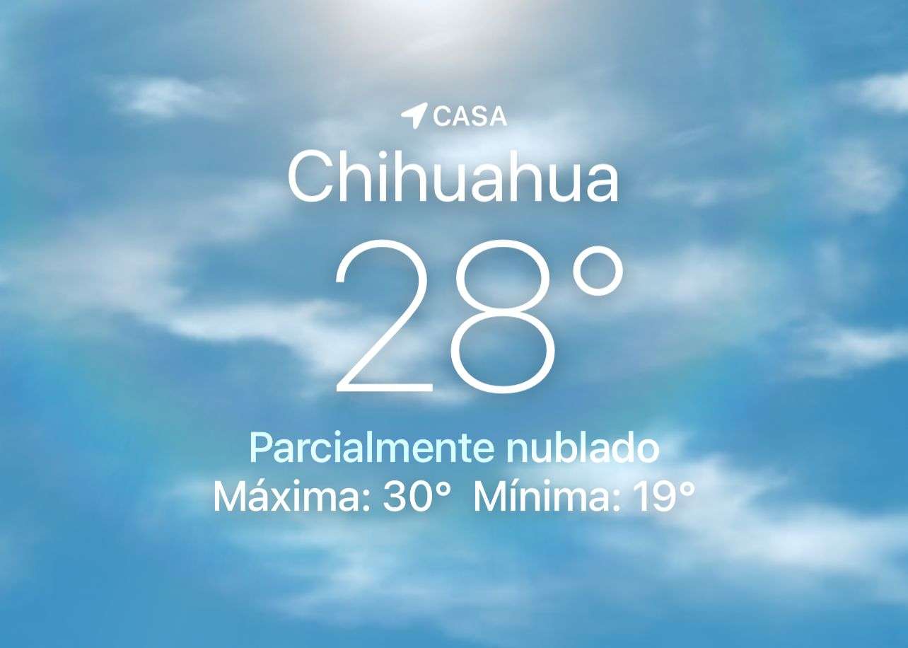 Se espera día nuboso con máxima de 30 grados centígrados
