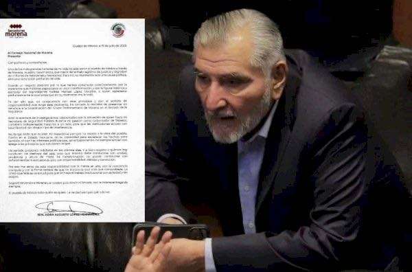 Truenan a Adán Augusto en la Coordinación del Senado