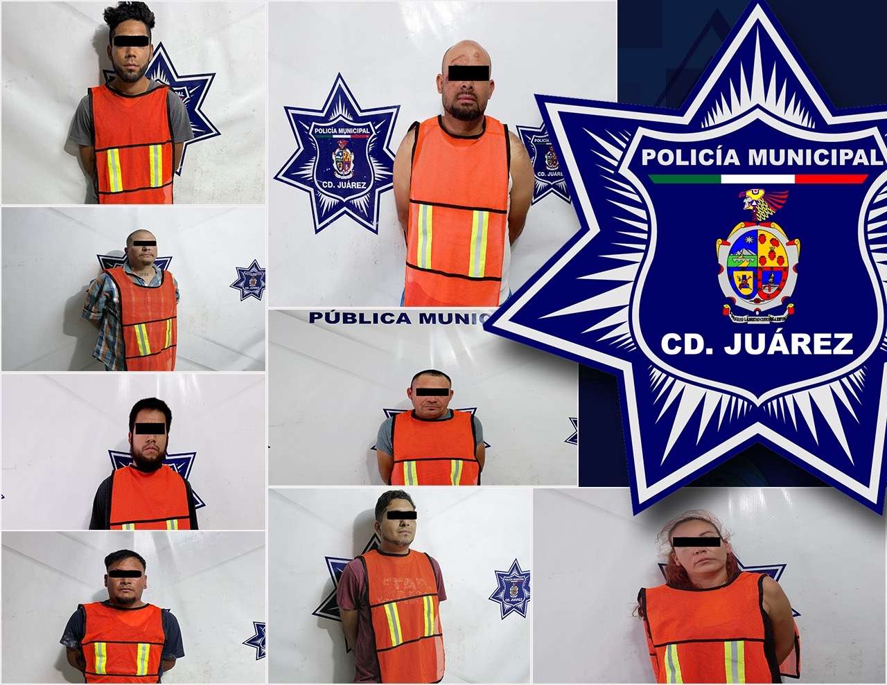 Arrestan a ocho por presunta violencia familiar en distintos hechos