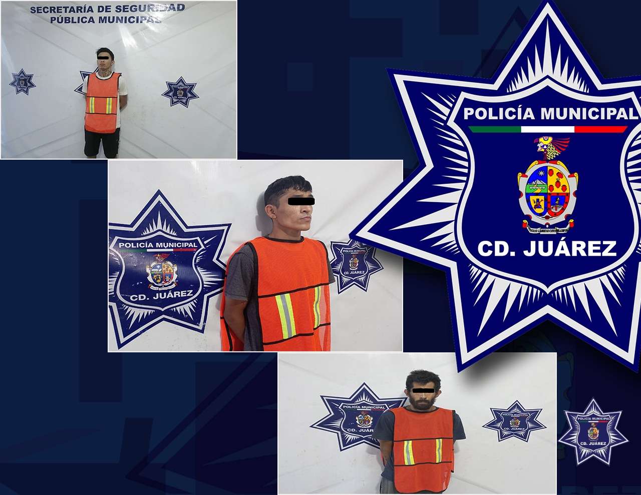 Capturan a tres buscados por robo y delitos contra la salud