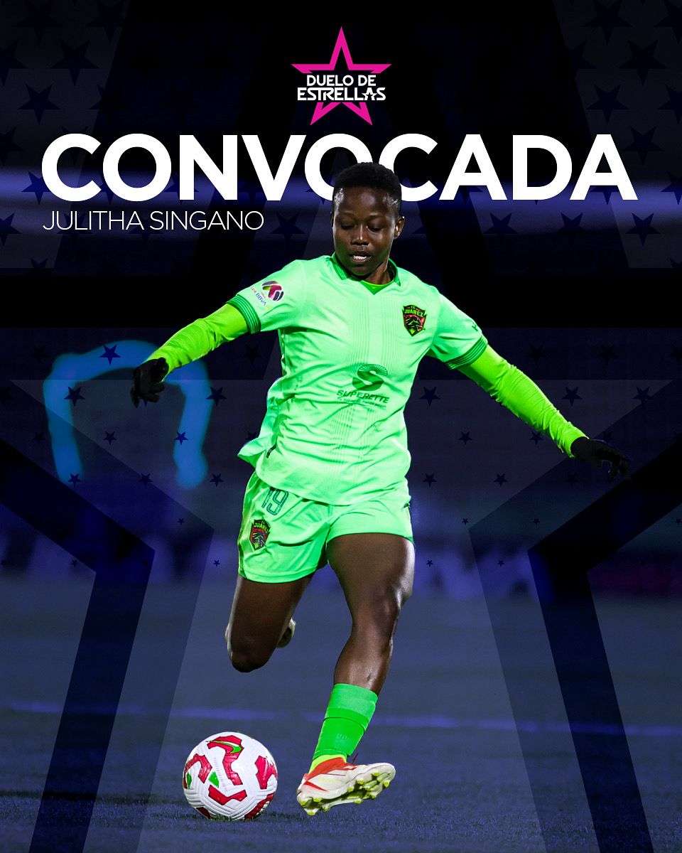 Llaman a Julitha Singano al All-Star entre Liga MX Femenil y Barcelona