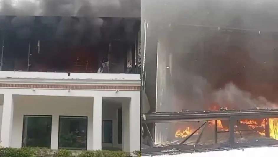 Incendia casa de El Bronco y su escolta le dispara