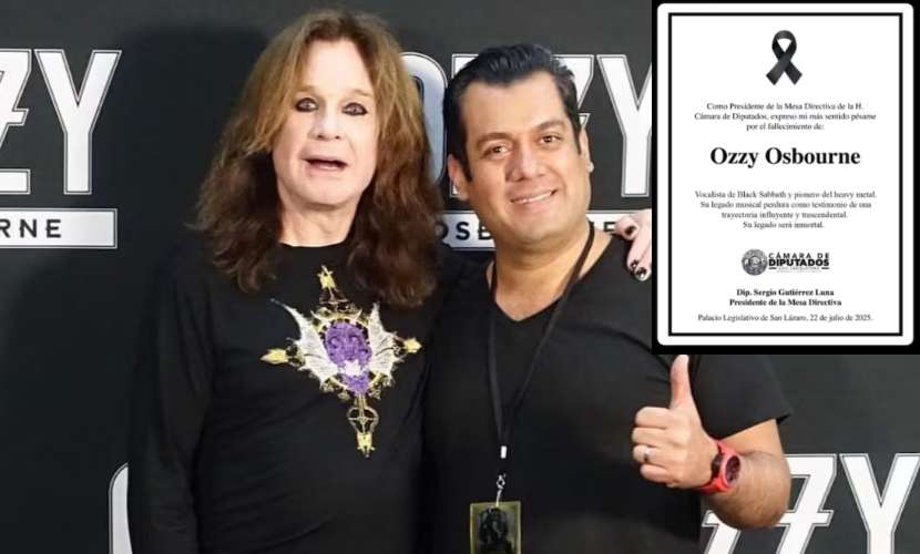 Llueven críticas por esquela de Ozzy de la Cámara de Diputados