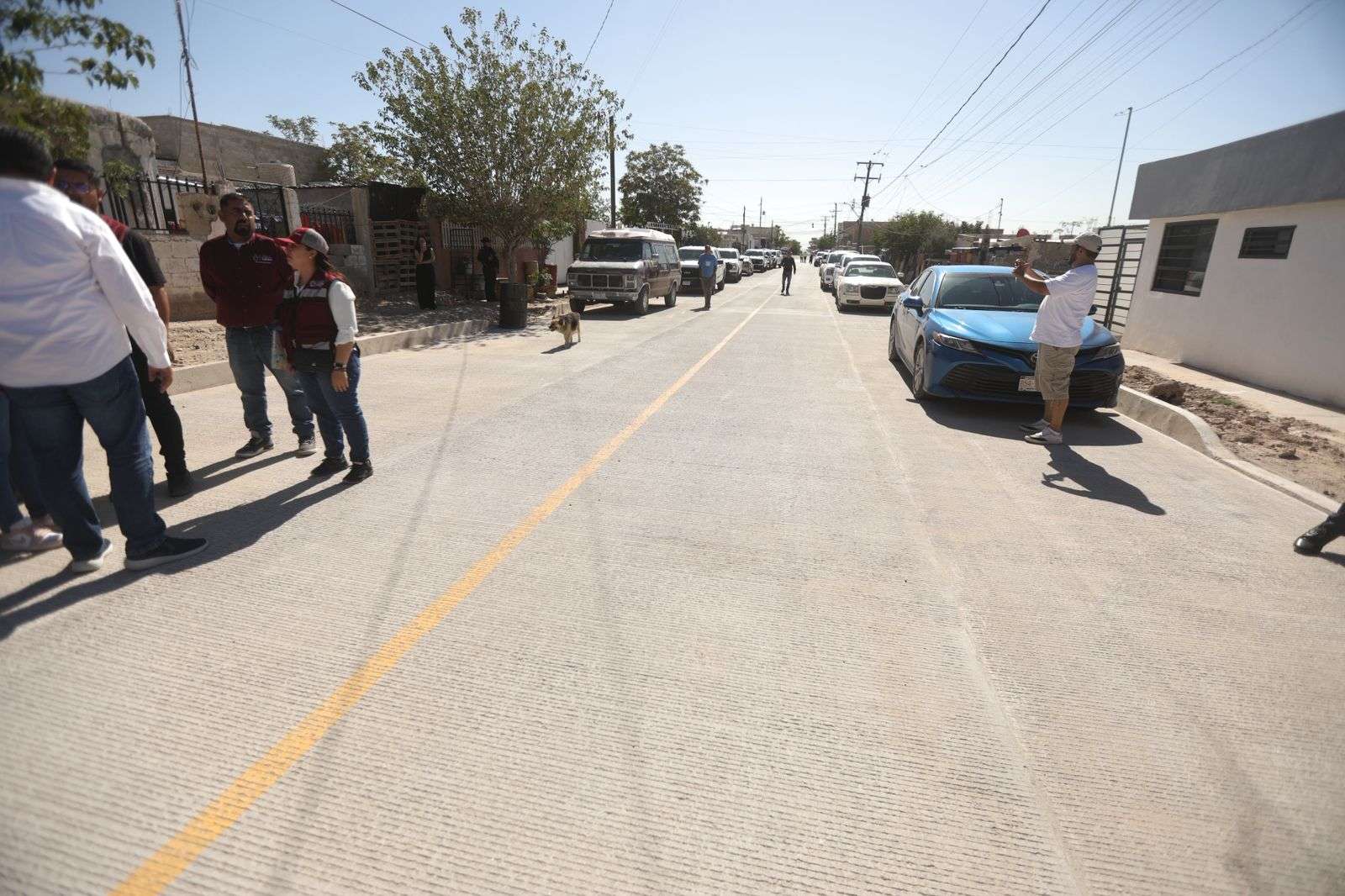Inaugura alcalde pavimentación en colonia Revolución Mexicana