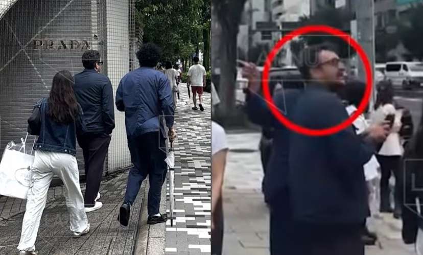 Captan a Andy salir de Prada y de hotel 5 estrellas en Japón; Sheinbaum reacciona