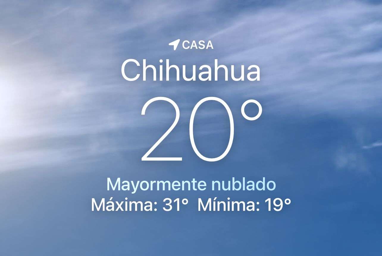 Se espera soleado y máxima de 31 grados centígrados 