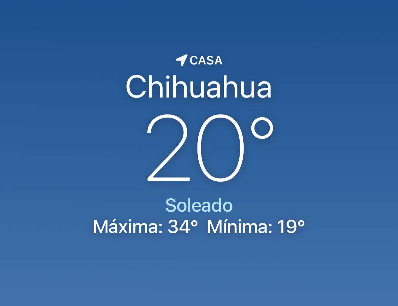 Se espera día soleado y caluroso con máxima de 34 grados centígrados