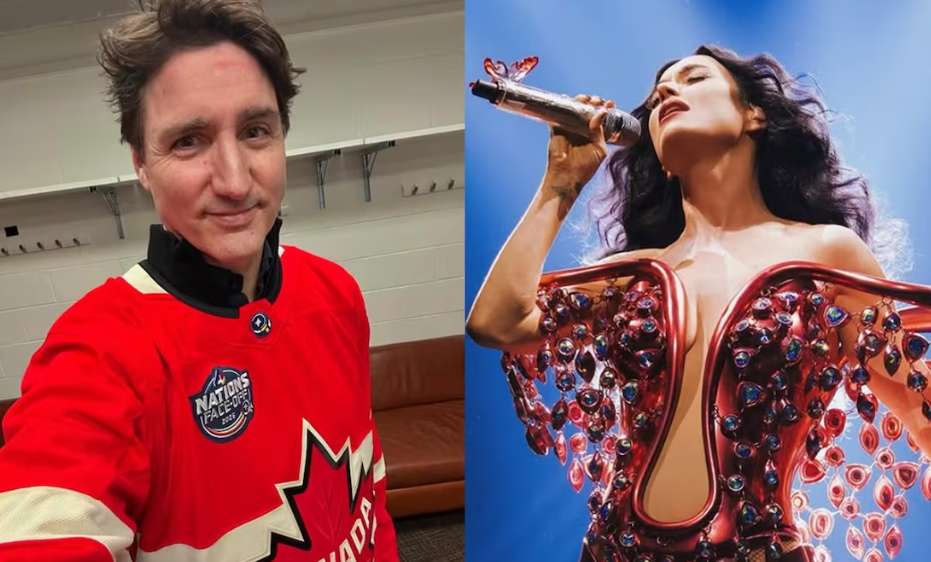 Crece especulación sobre romance entre Justin Trudeau y Katy Perry
