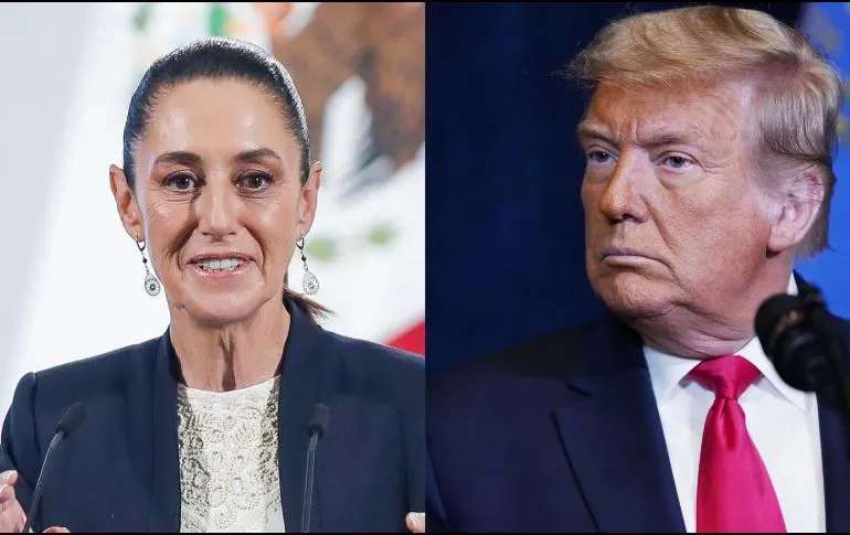 Acuerdan Sheinbaum y Trump pausa en aranceles