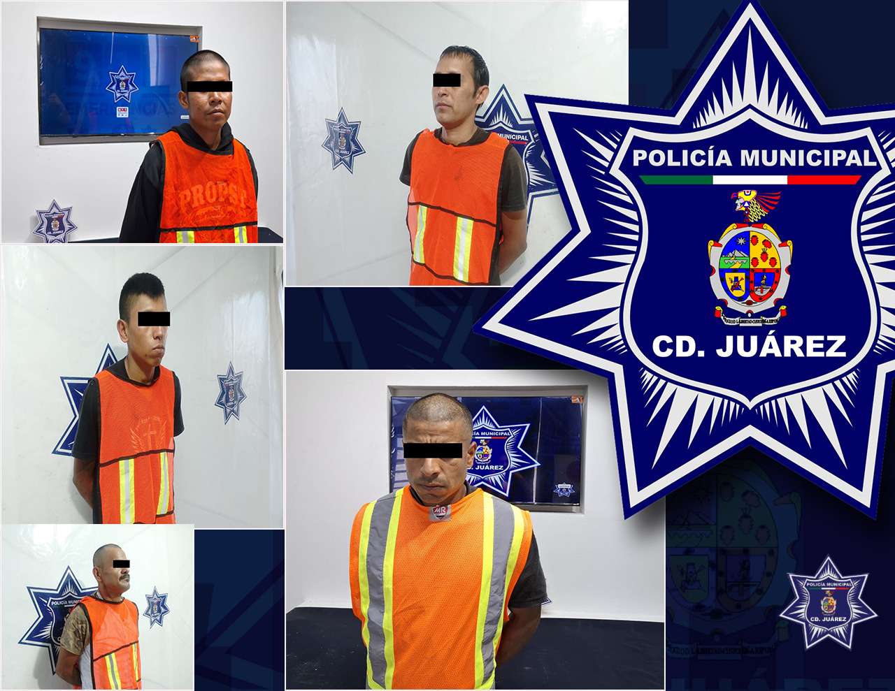 Arrestan a 5 prófugos de la justicia 