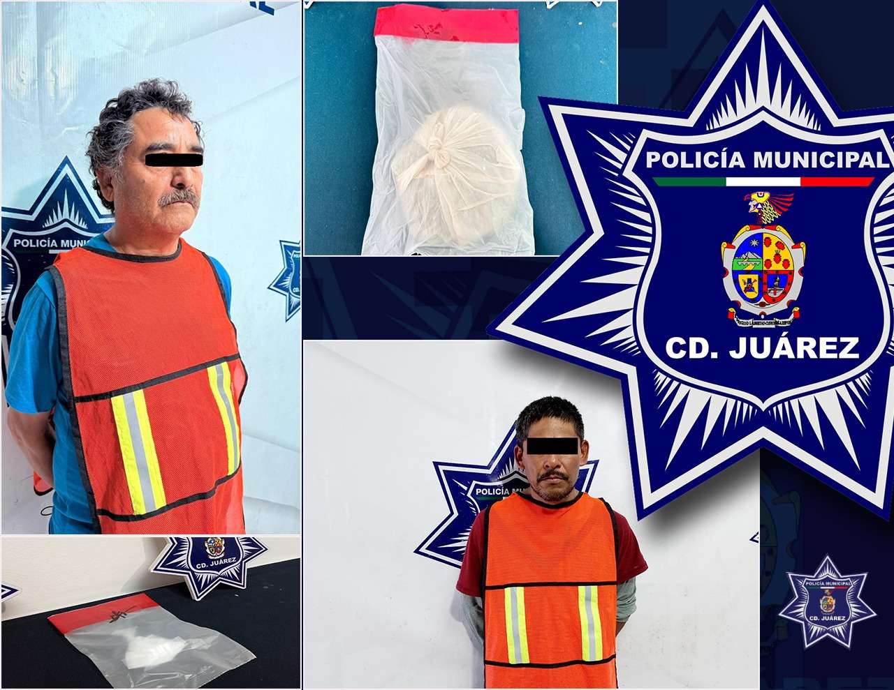 Arrestan a dos narcomenudistas