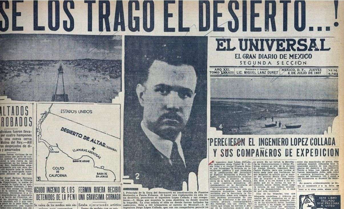 Los 4 mexicanos que dieron su vida para construir el tren en el Desierto de Altar