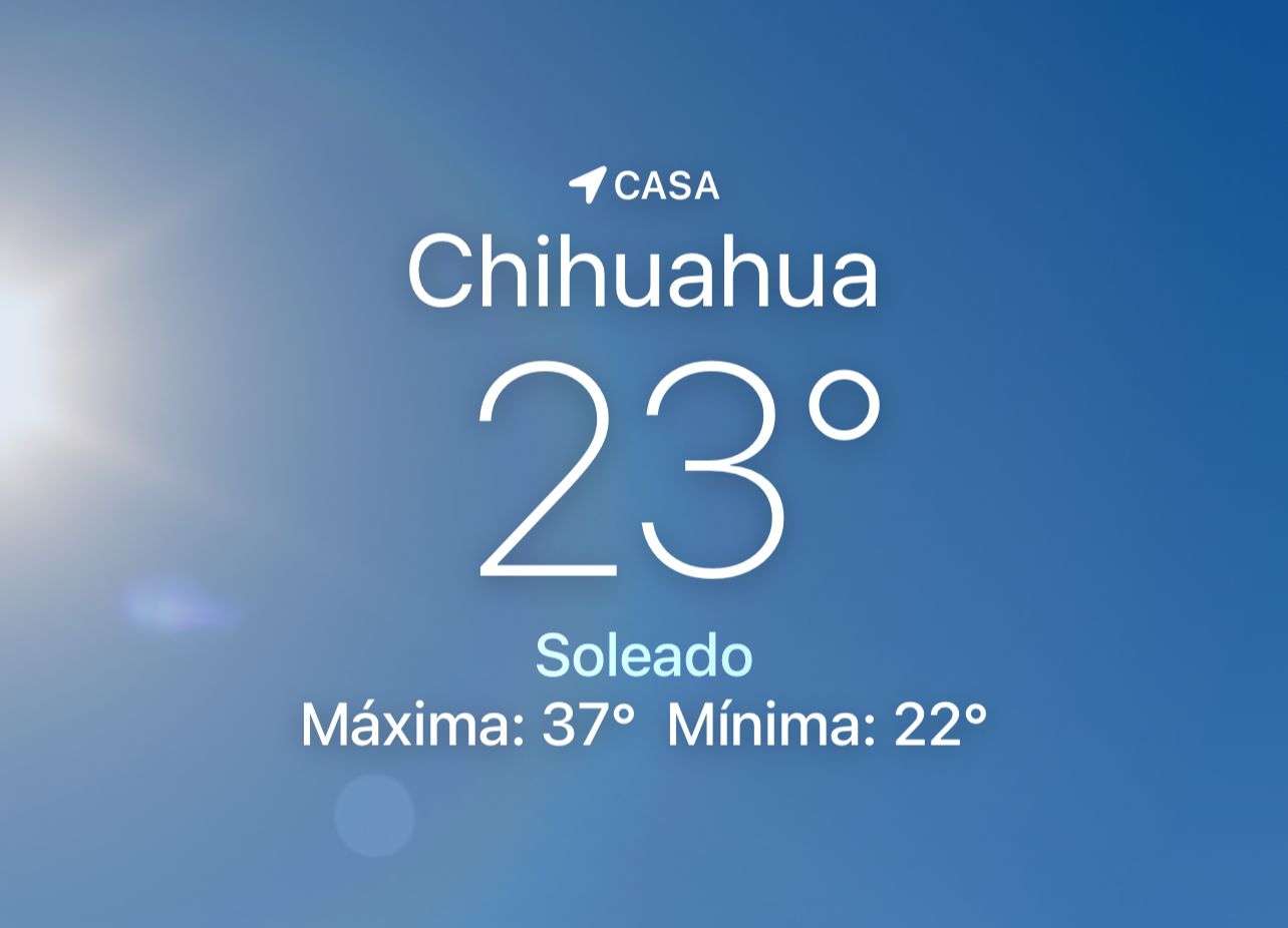 Se espera calorón de 37 grados centígrados en la ciudad