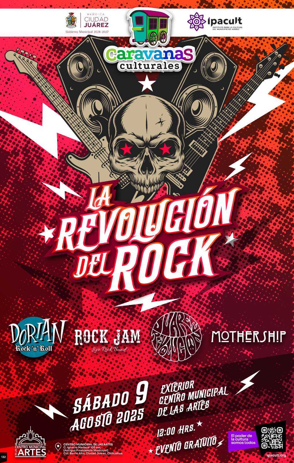 Invitan a caravana: La Revolución del Rock en el centro histórico 