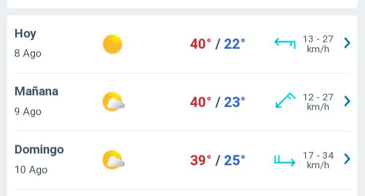 Día soleado con temperaturas hasta 40°C en Juárez 