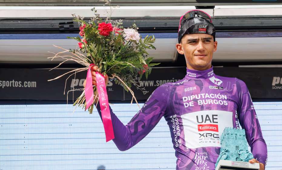 Conquista el ciclista mexicano Isaac Del Toro, la Vuelta a Burgos