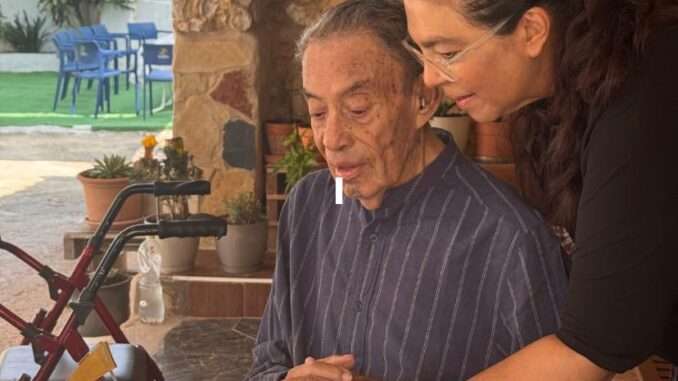 Celebra Don Alberto Contreras 100 años uniendo a México y España

