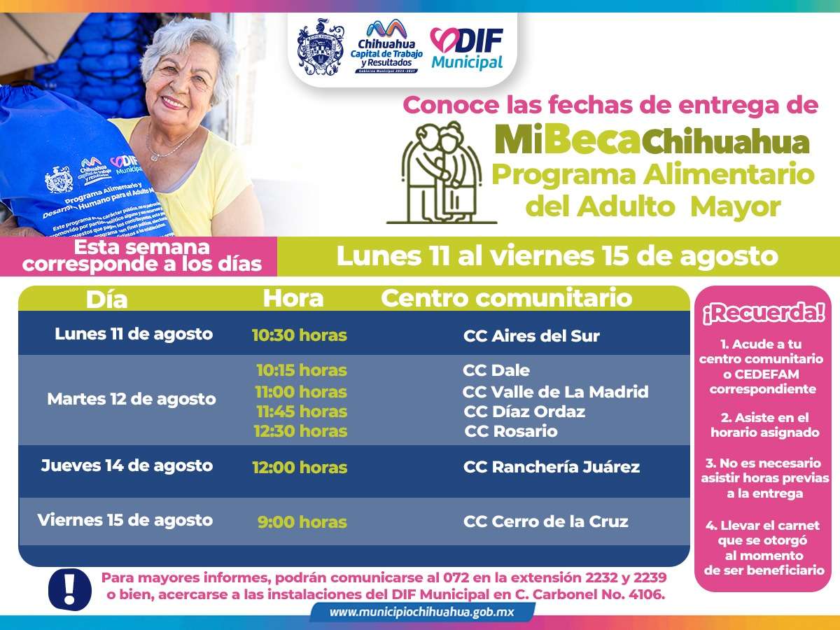 Entregan paquete alimentario del PAAM desde mañana