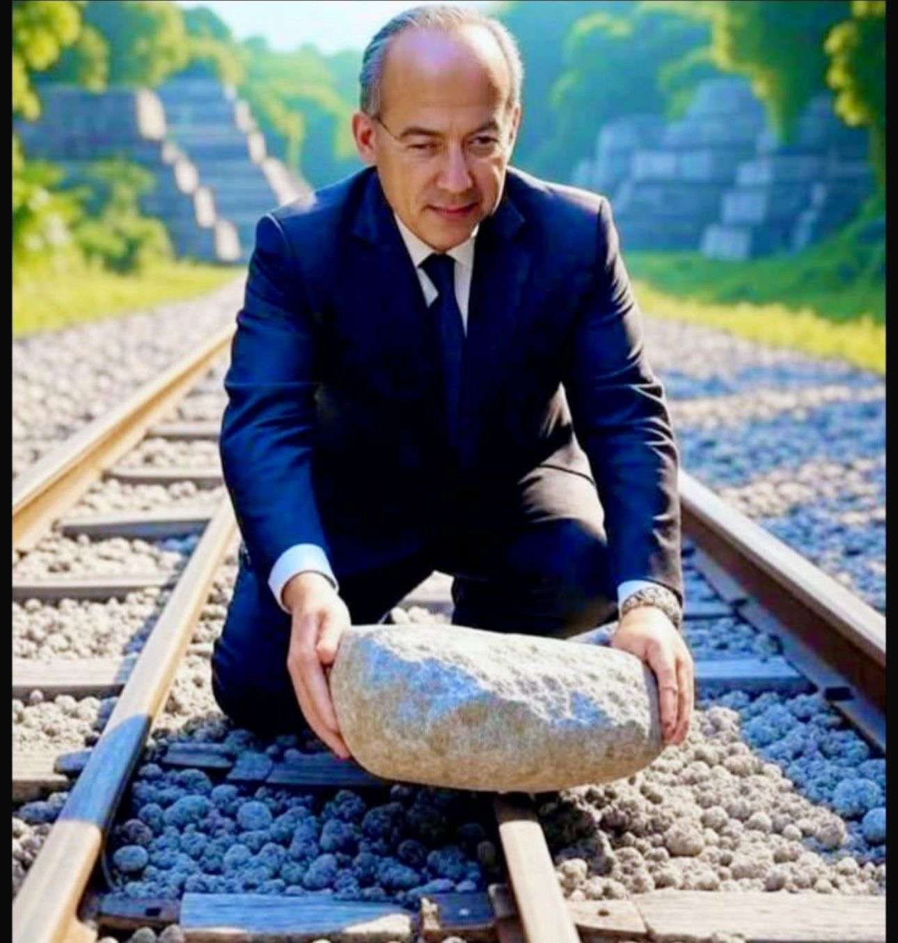 El trenazo maya