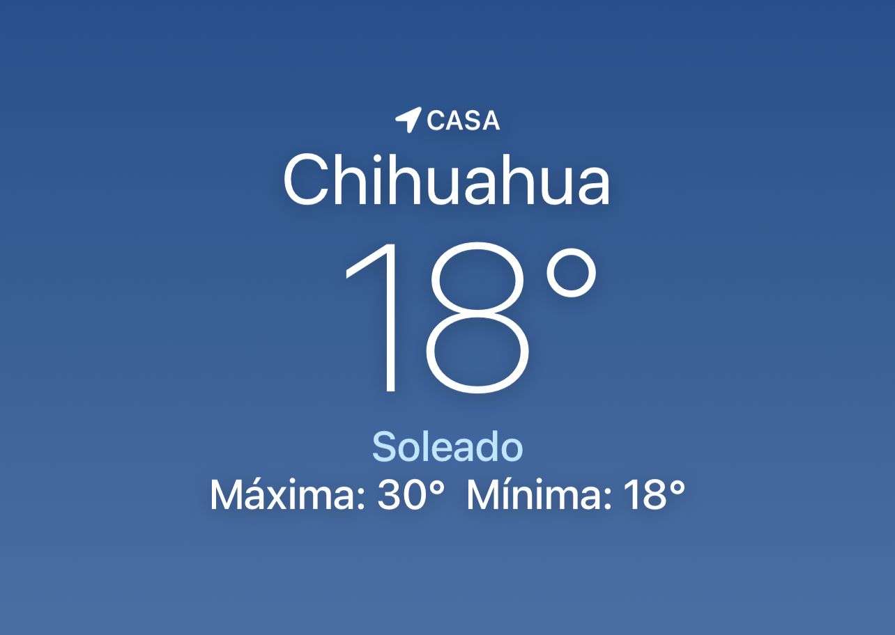 Se espera día soleado con máxima de 30 grados centígrados